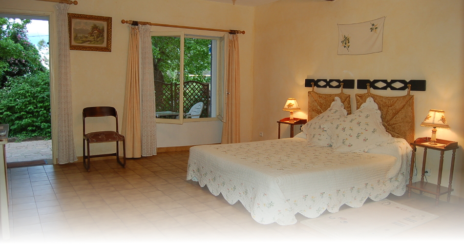 Vue de la chambre Mimosa